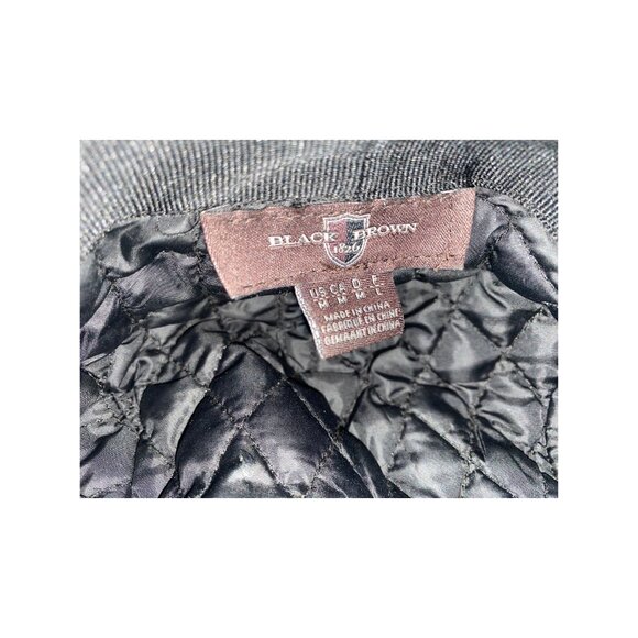 Black Brown 1826 Men's Cap - Picture 4 of 4